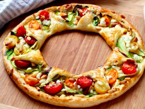 Apéro du vendredi : Couronne de légumes