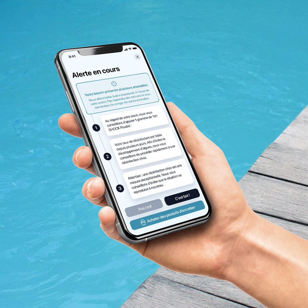 stabilisateur piscine