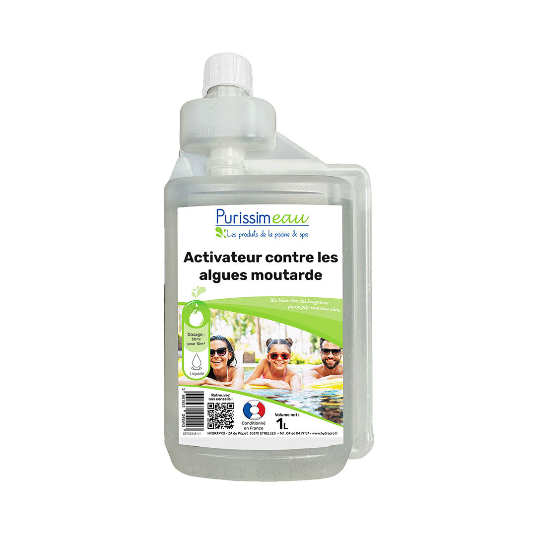 Activateur contre les algues moutarde-Liquide 1L