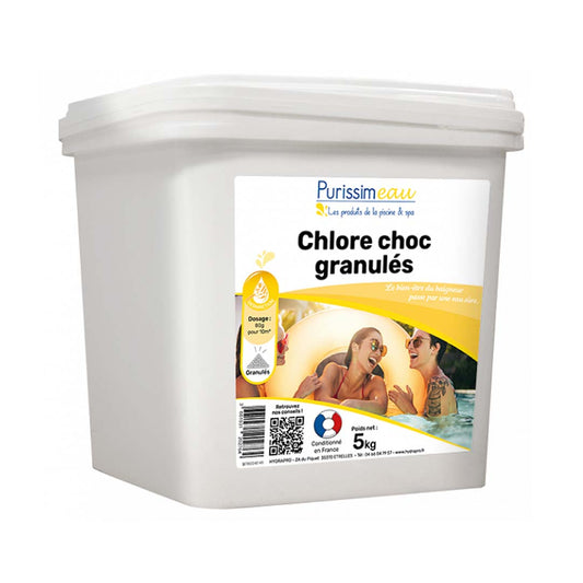 Chlore choc en granulés (5 kg)