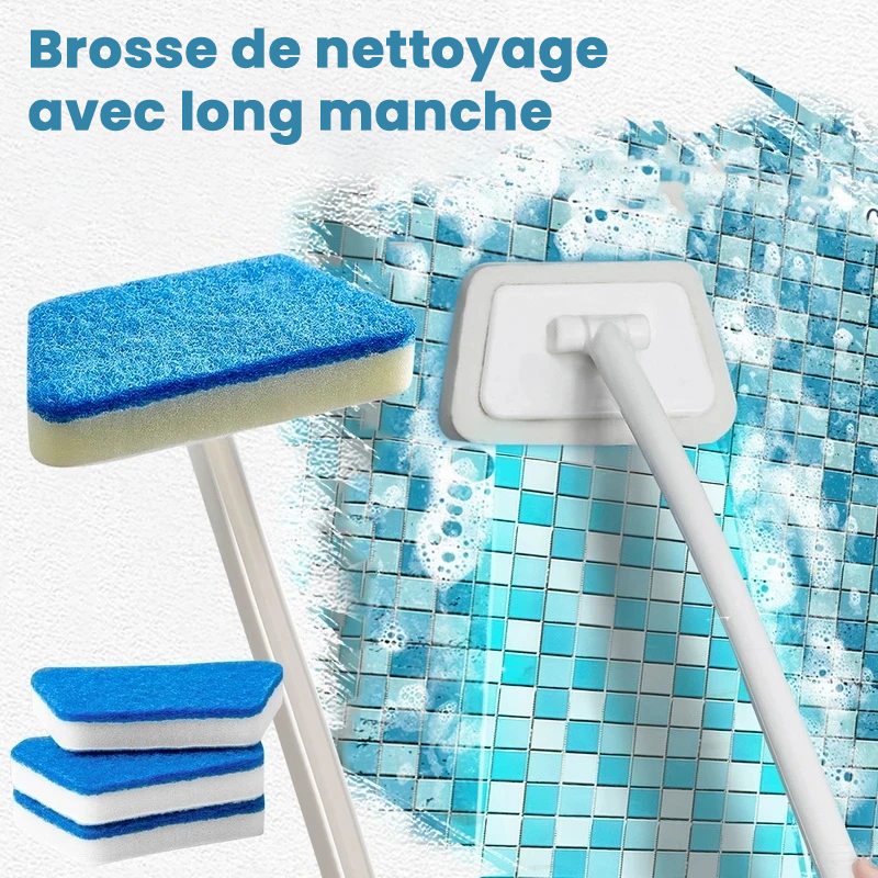 Brosse de Nettoyage Multi-Usages – Manche Long