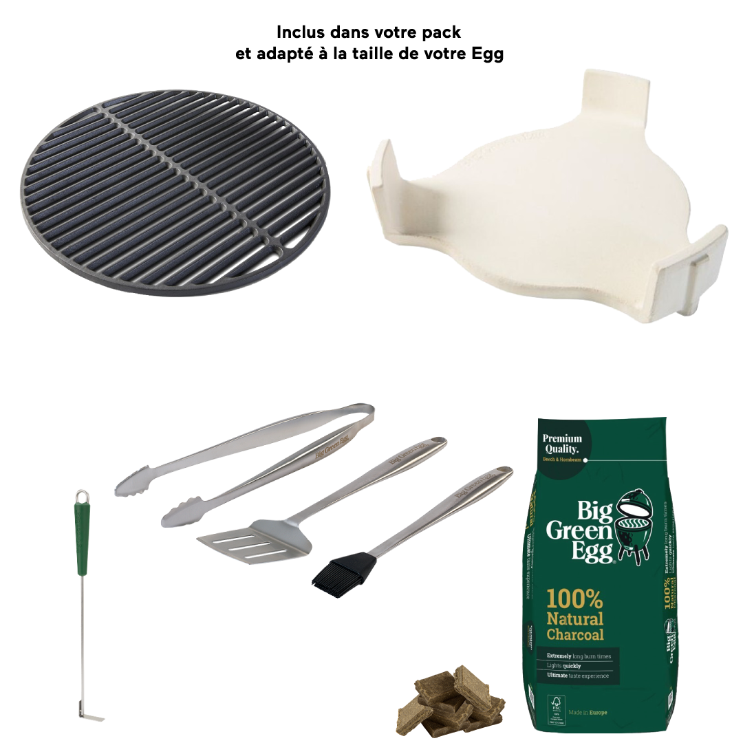 Pack Cooking - Big Green Egg MiniMax